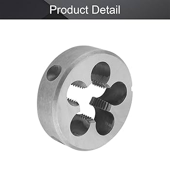 Amazon.co.jp: Utoolmart ラウンドスレッドダイ 丸ねじ切り